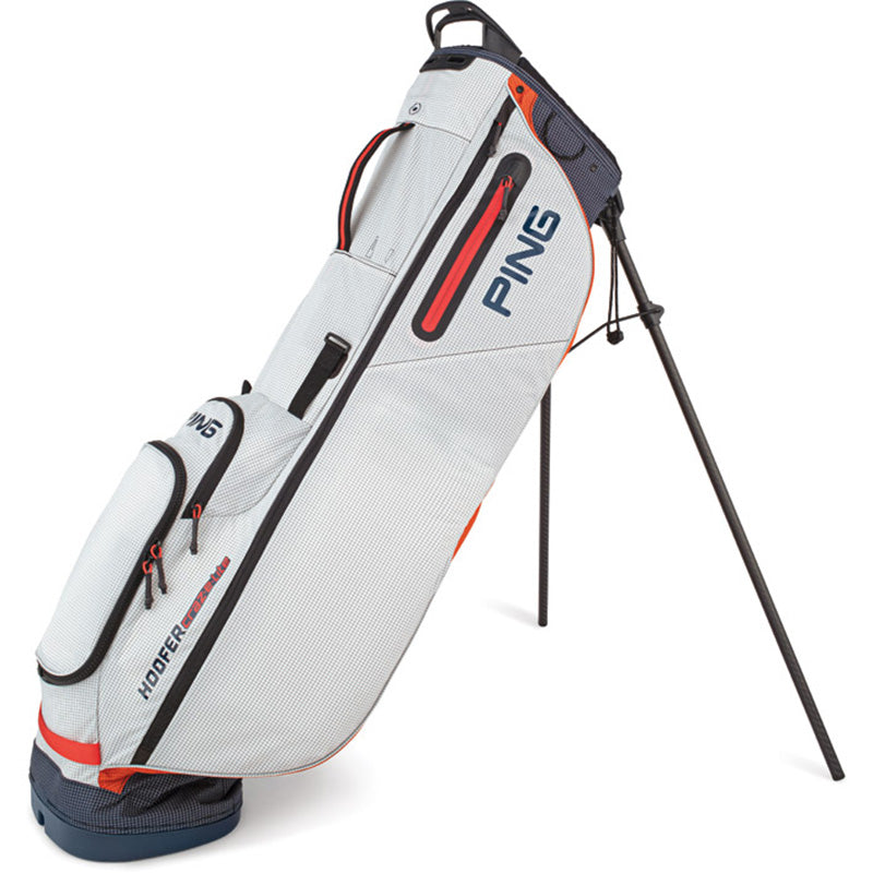 PING Craz-E-Lite Carry Bag Stand Bag Ping White/Navy/Red