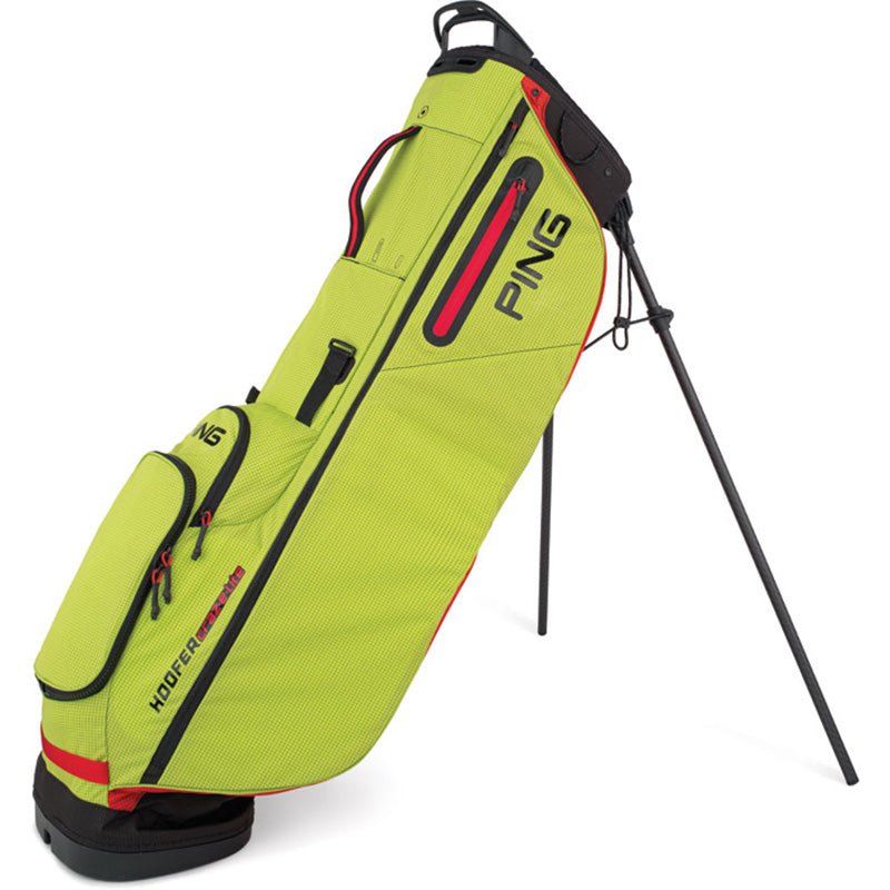 PING Craz-E-Lite Carry Bag Stand Bag Ping Neon Yellow/Black/Red