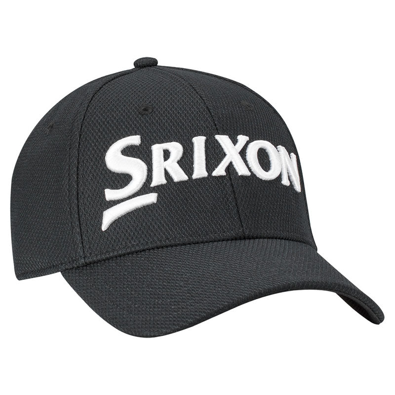 Srixon Flexible Fitted Hat Hat Srixon Black S/M