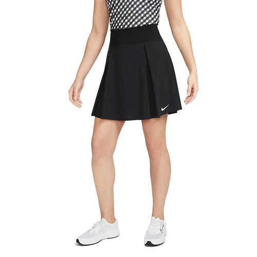 Nike Women's Dri-FIT Advantage Golf Skirt - Long Black