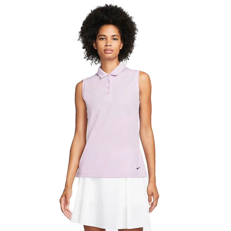 Nike Women's Dri-FIT Victory Sleeveless Golf Polo Doll