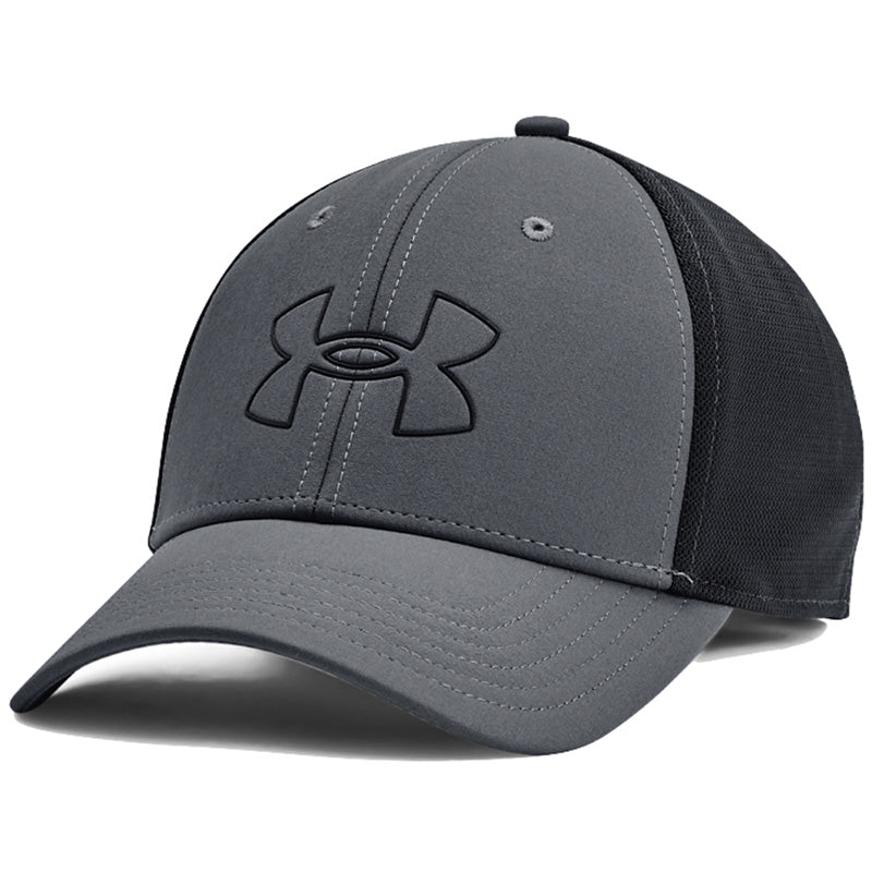 Under Armour Iso-Chill Driver Mesh Cap - Adjustable Hat Under Armour Grey  