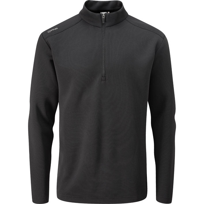 PING Ramsey 1/4 Zip Sweater Black SMALL