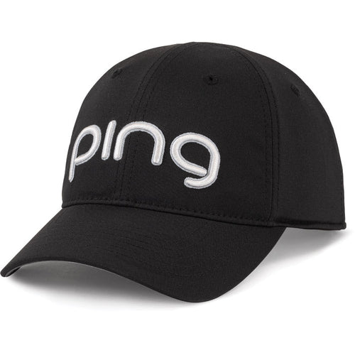 PING Tour Ladies Delta Hat Black