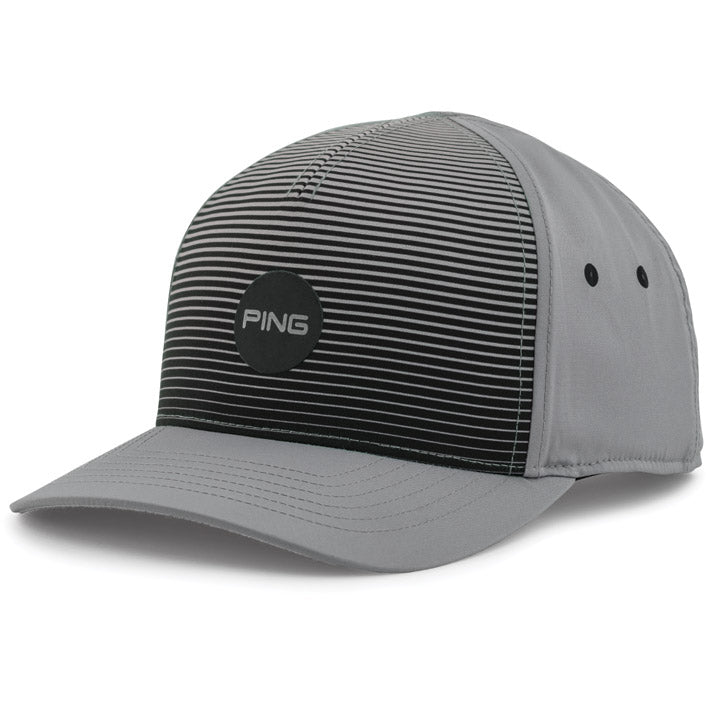 PING Sport Stripe Hat Hat Ping Grey OSFA 