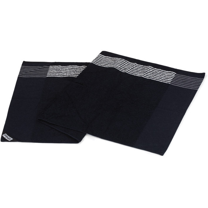 PING Players Towel Accessories Ping Black/White  