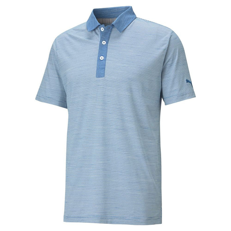 Puma Cloudspun Legend Golf Polo Men&#39;s Shirt Puma Blue SMALL 