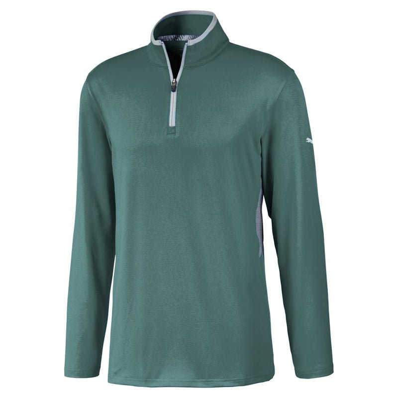 PUMA Rotation Golf 1/4 Zip DarkSeaGreen SMALL