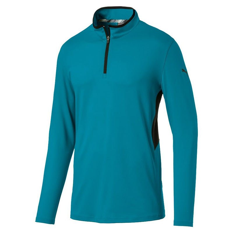 PUMA Rotation Golf 1/4 Zip CadetBlue SMALL