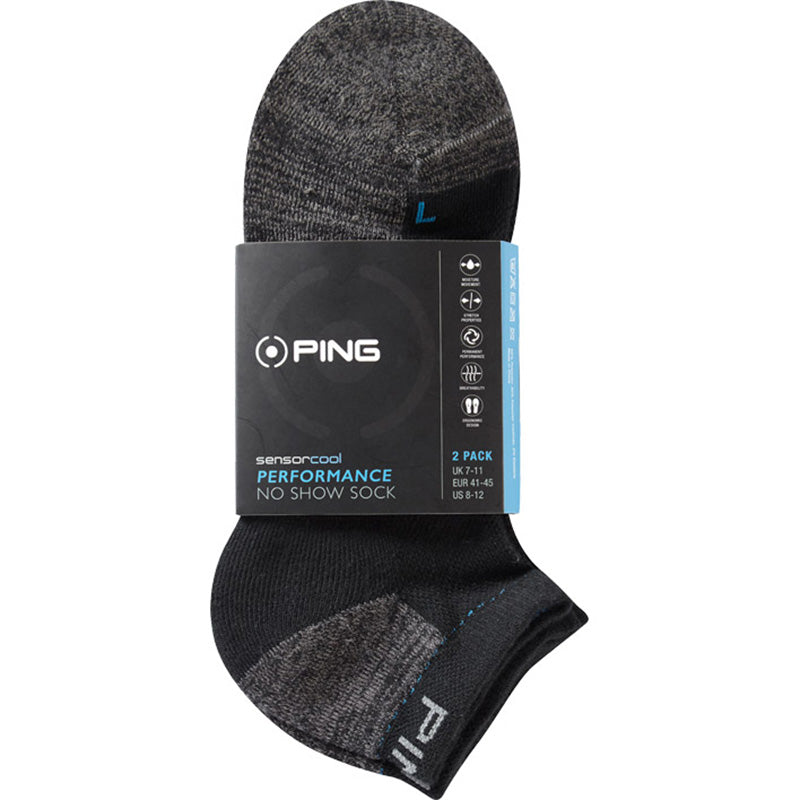 PING Sensorcool No-Show Sock - 2 Pack socks Ping   