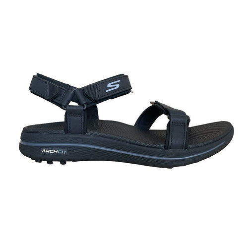Skechers Women's Go Golf Arch Fit 600 Spikeless Sandal Black Medium