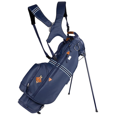 Sun Mountain 2023 Mid-Stripe Stand Bag - Double Strap Stand Bag Sun Mountain Navy/Frost