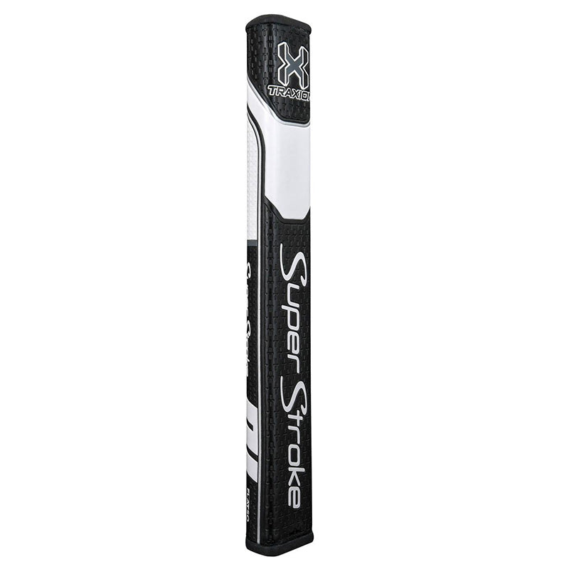 SuperStroke Traxion Flatso 3.0 Putter Grip grip Super Stroke Black/White  