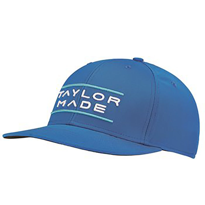 TaylorMade Lifestyle Stretch Flatbill Hat Hat Taylormade Royal OSFA 