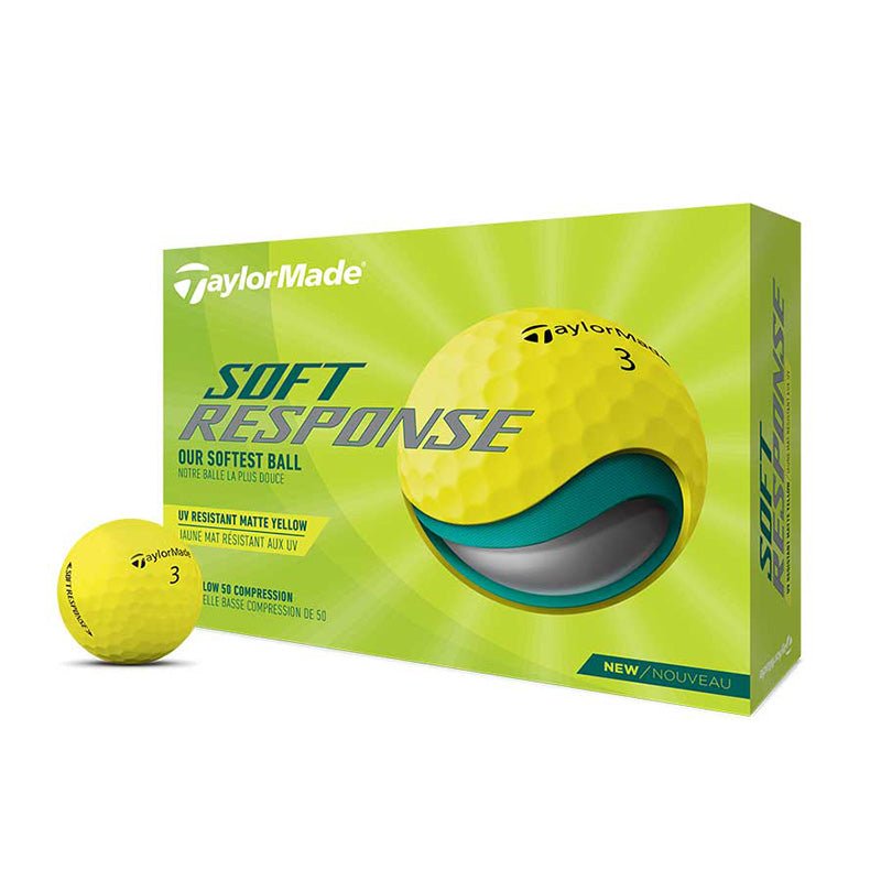 TaylorMade Soft Response Prior Gen. Golf Balls Yellow