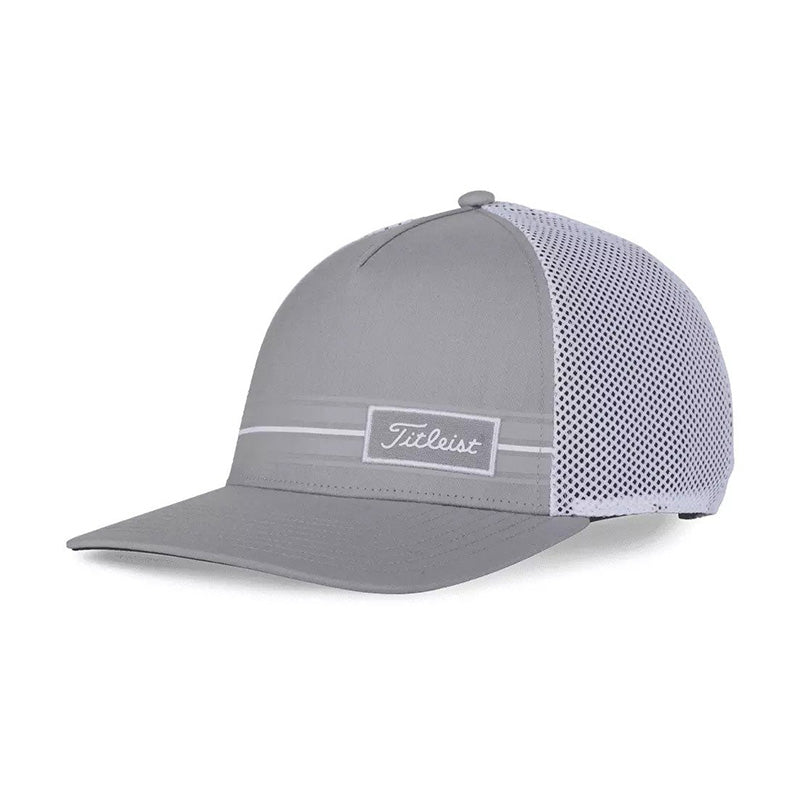 Titleist Surf Stripe Laguna Adjustable Hat Grey White OSFA