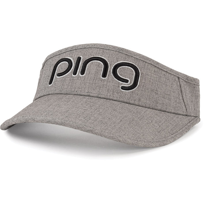 PING Ladies Tour Sport Visor Hat Ping Grey  