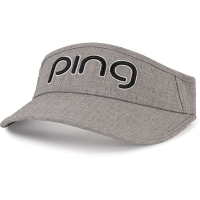 PING Ladies Tour Sport Visor Hat Ping Grey