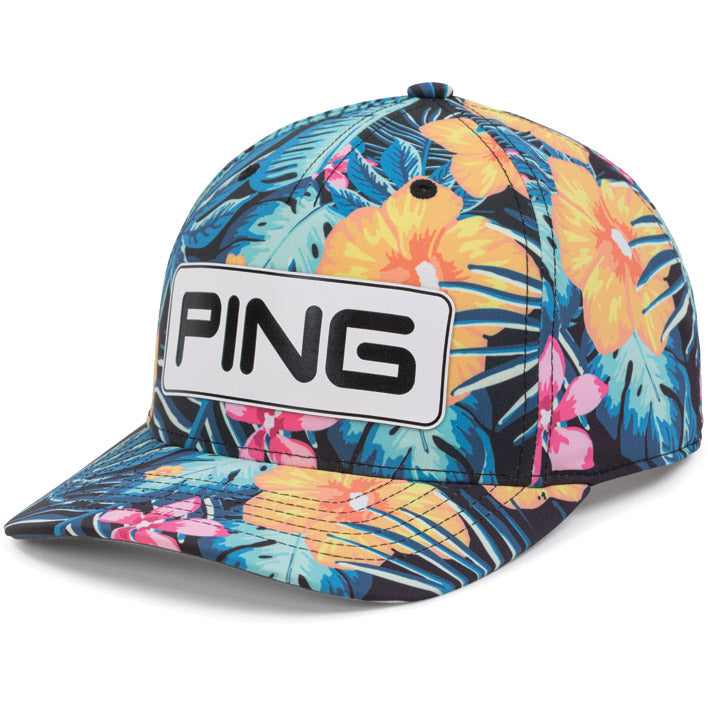PING Tour Paradaiso Snapback Hat  Ping Black