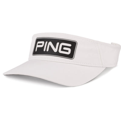 PING Tour Visor Hat Ping White OSFA