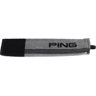 PING Tri-Fold Towel Accessories Ping Grey/Black