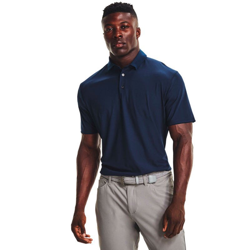 Under Armour Ace Luxe Polo Men's Shirt Under Armour Navy SMALL