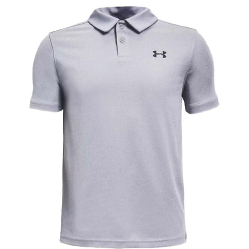 Under Armour Boy's Performance Polo Grey