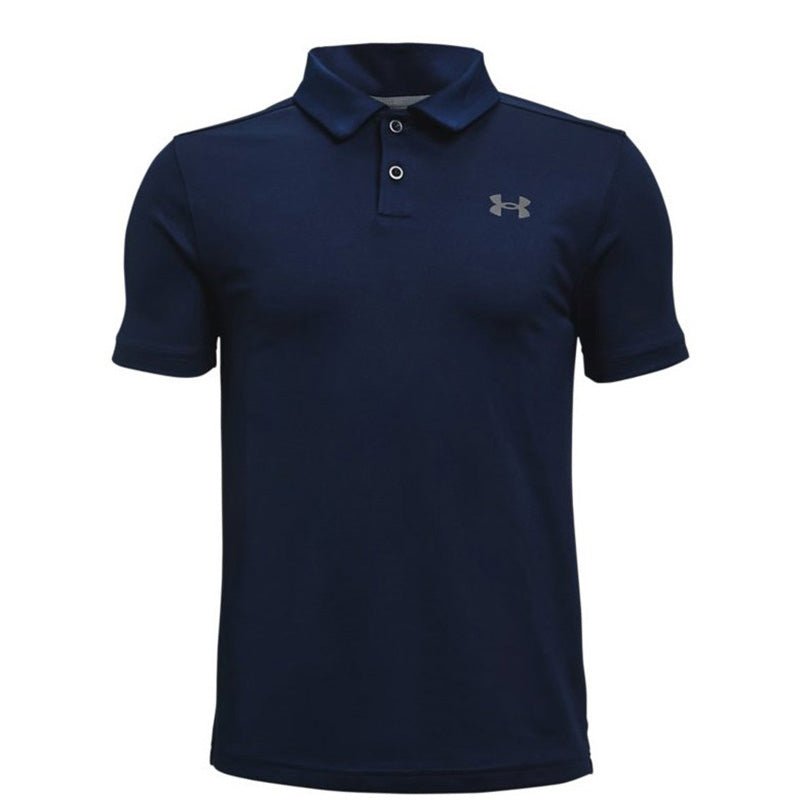 Under Armour Boy's Performance Polo Navy