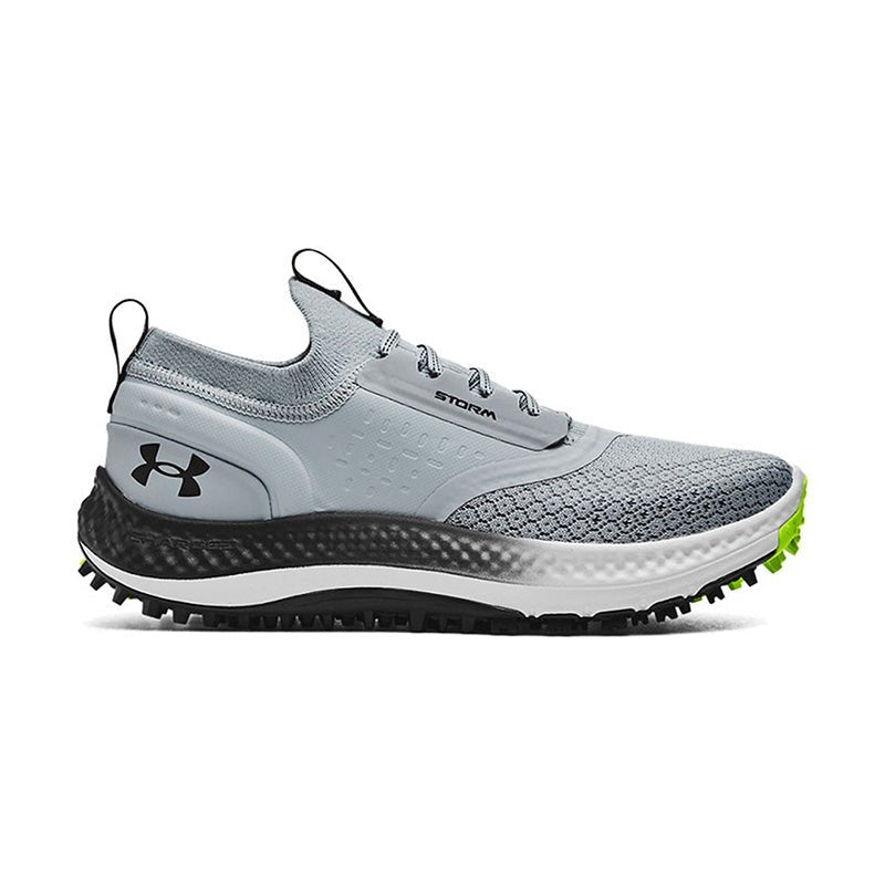 Under Armour Charged Phantom Spikeless Golf Shoes Blue Grey Medium