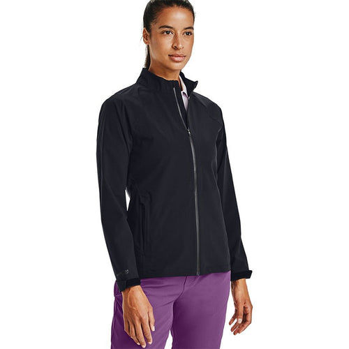 Under Armour Women's Stormproof Rain Jacket Black