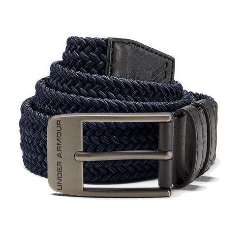 Under Armour Braided 2.0 Belt Belts Under Armour Navy 30 