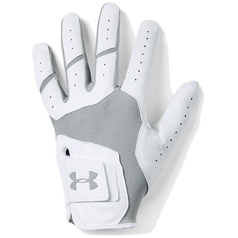 Under Armour Iso-Chill Golf Glove - White/Grey glove Under Armour   