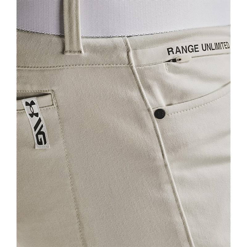 Under Armour Range Unlimited Slim Taper 5-Pocket Pants - White/Jet Grey Men&#39;s Pants Under Armour   