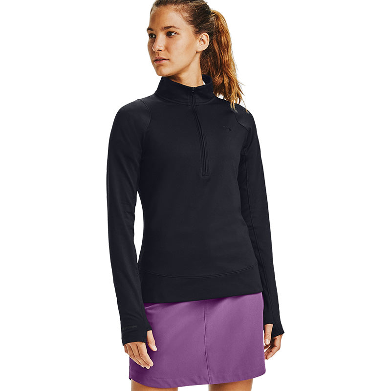 Under Armour Women's Storm Midlayer 1/2 Zip Women's Sweater Under Armour XS Black