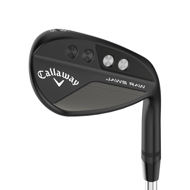 Callaway JAWS Wedge - Raw Face - Black wedge Callaway Right 50.10 SG Steel - True Temper Dynamic Gold Spinner 115