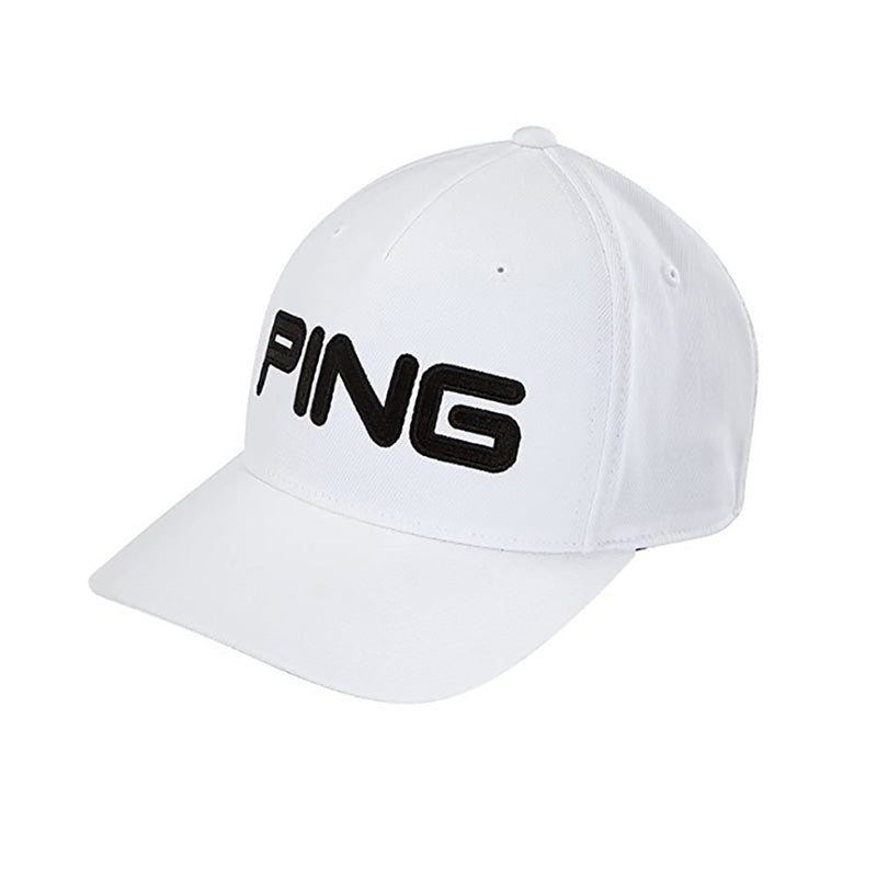 Ping Tour Structured Fitted Hat Hat Ping White S/M 